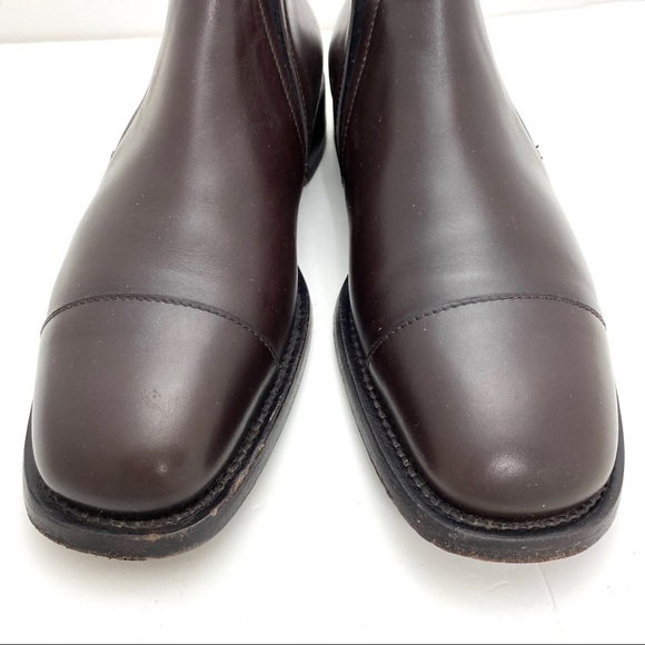Prada Cup-toe Chelsea Ankle Boot Brown - Picture 3 of 12